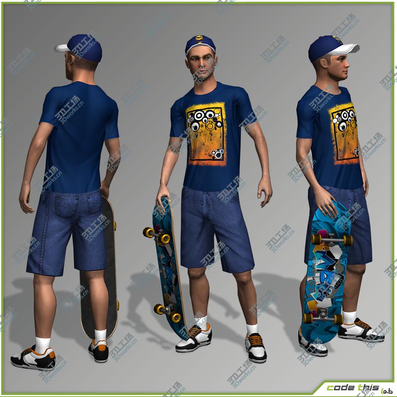 images/goods_img/202104091/White Skater 11414 tris/4.jpg